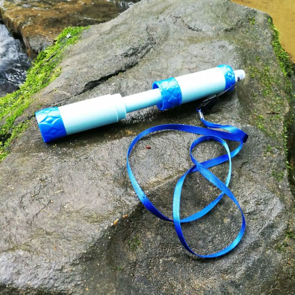 Water Purification Straw - Mini Filtro Purificador de Água Portátil