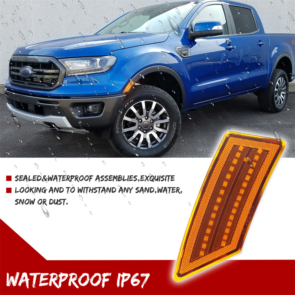 2 pçs carro led marcador later - Signal Flare Kit avaliação e preço