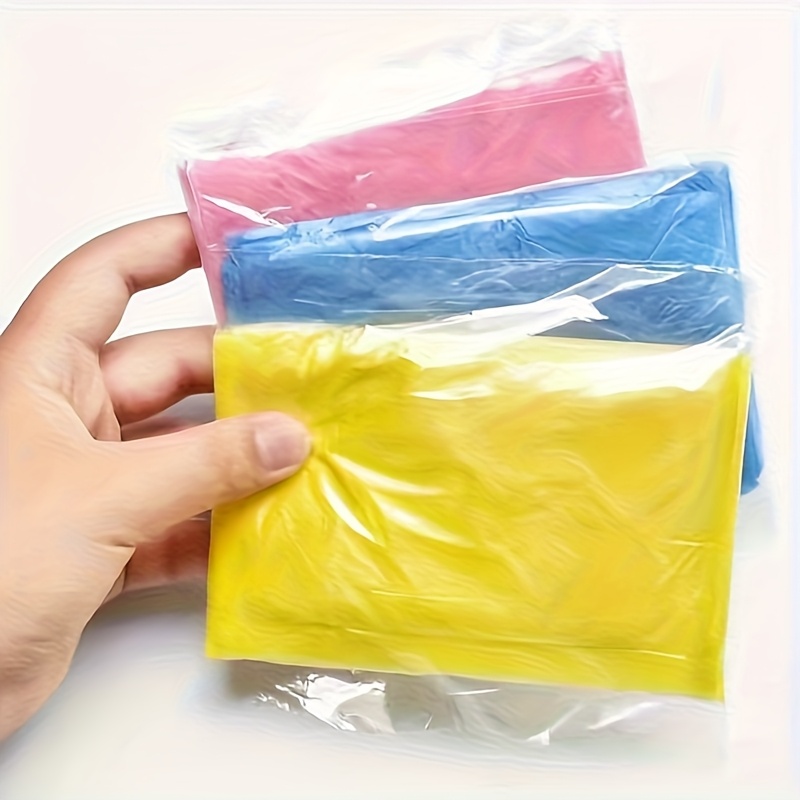 Capa de chuva descartável à pr - Emergency Poncho Rain avaliação e preço