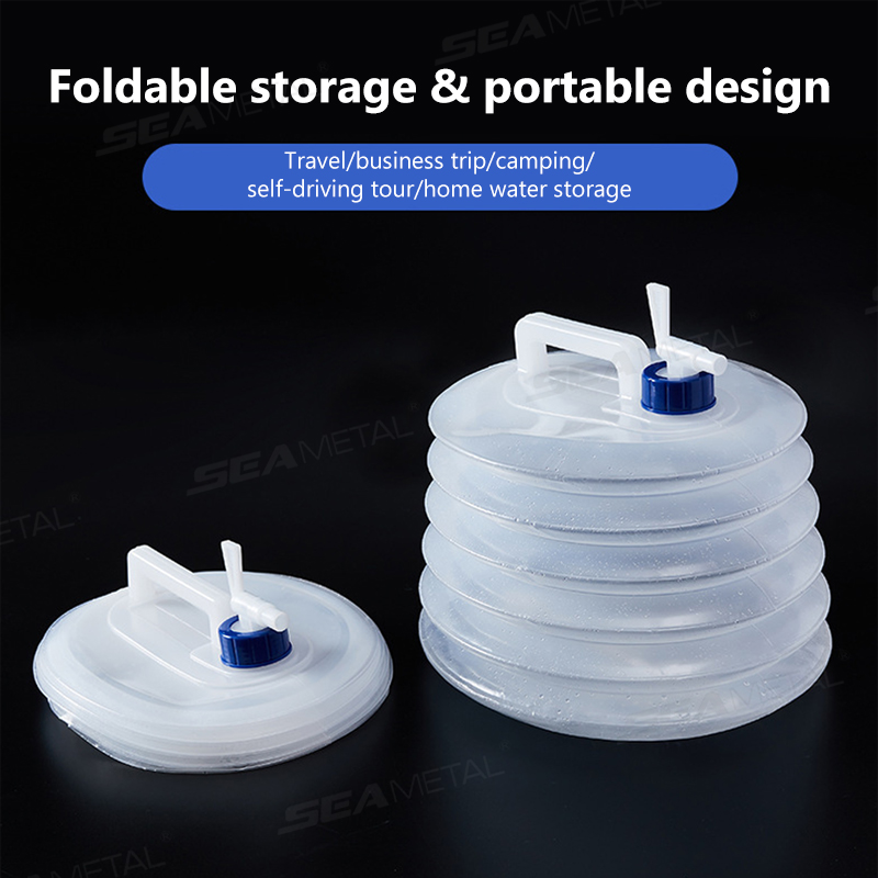 Balde Colapsável SEAMETAL 5L-1 - Water Bag Collapsible avaliação e preço