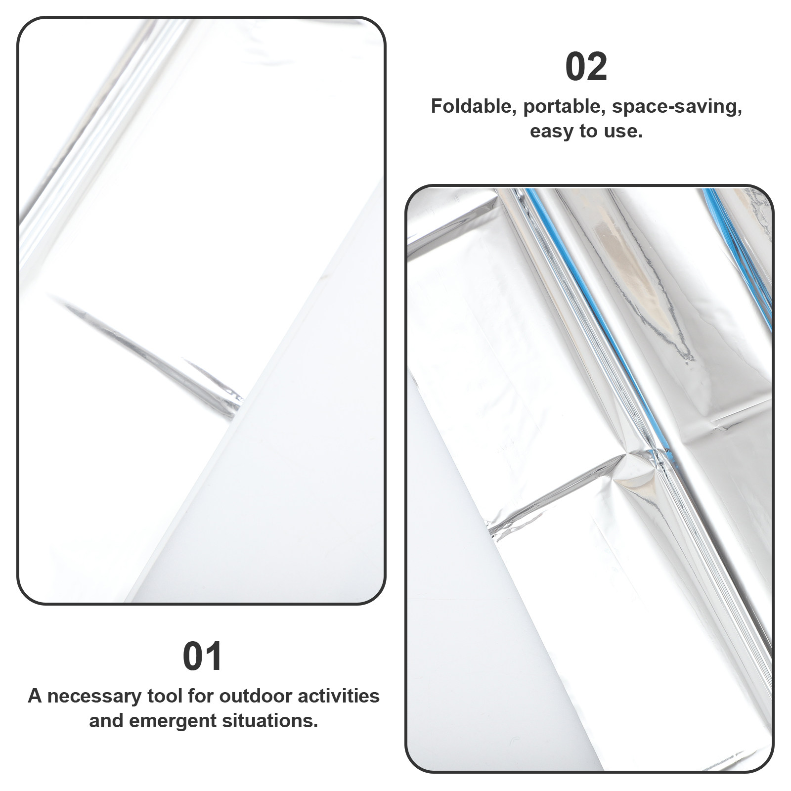 Cobertor Térmico de Emergência - Survival Blanket Reflective avaliação e preço