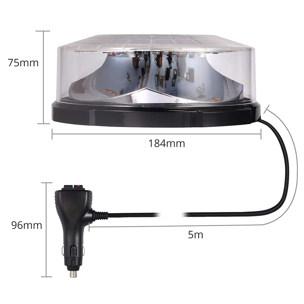 Luz de Emergência LED Magnétic - Sos Light Strobe avaliação e preço