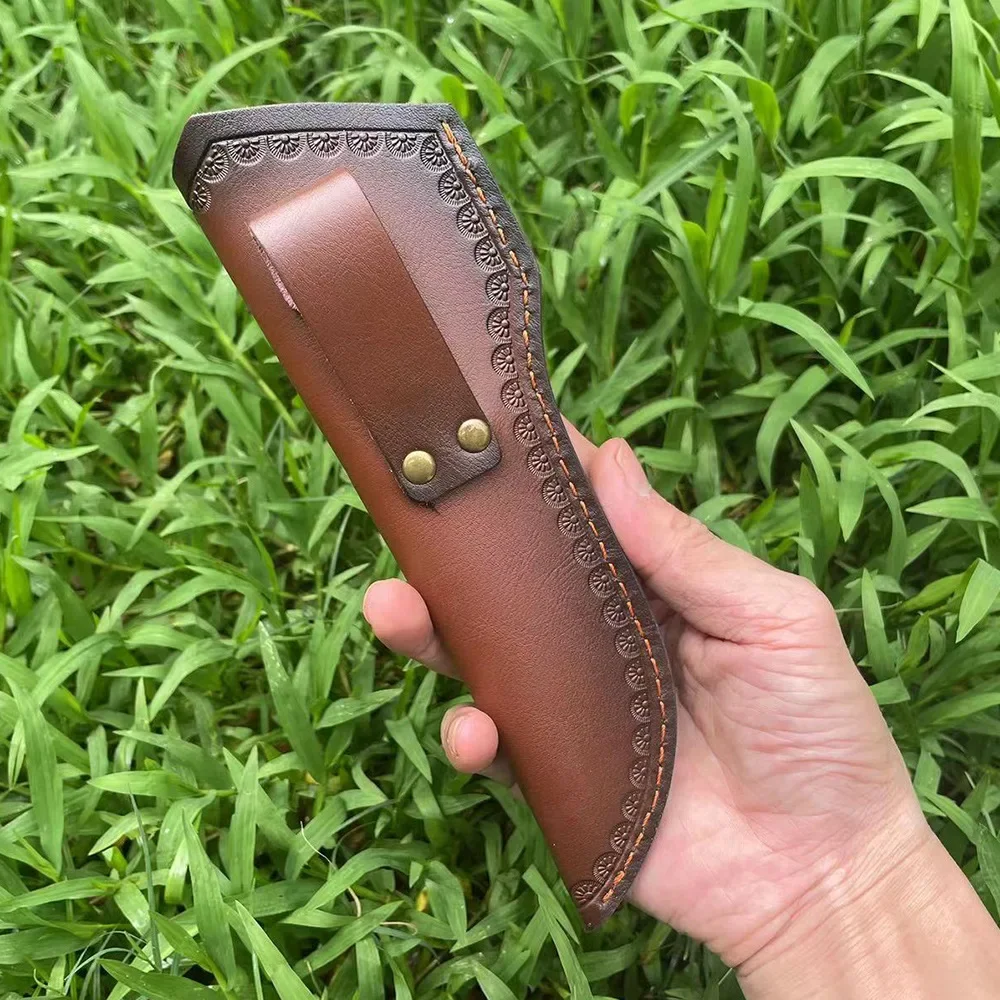 22cm lâmina fixa faca bainha e - Bushcraft Knife Fixed avaliação e preço