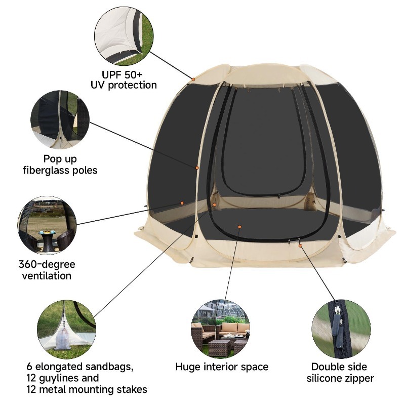 Tenda de Festa com Tela de Mal - Emergency Mylar Tent avaliação e preço