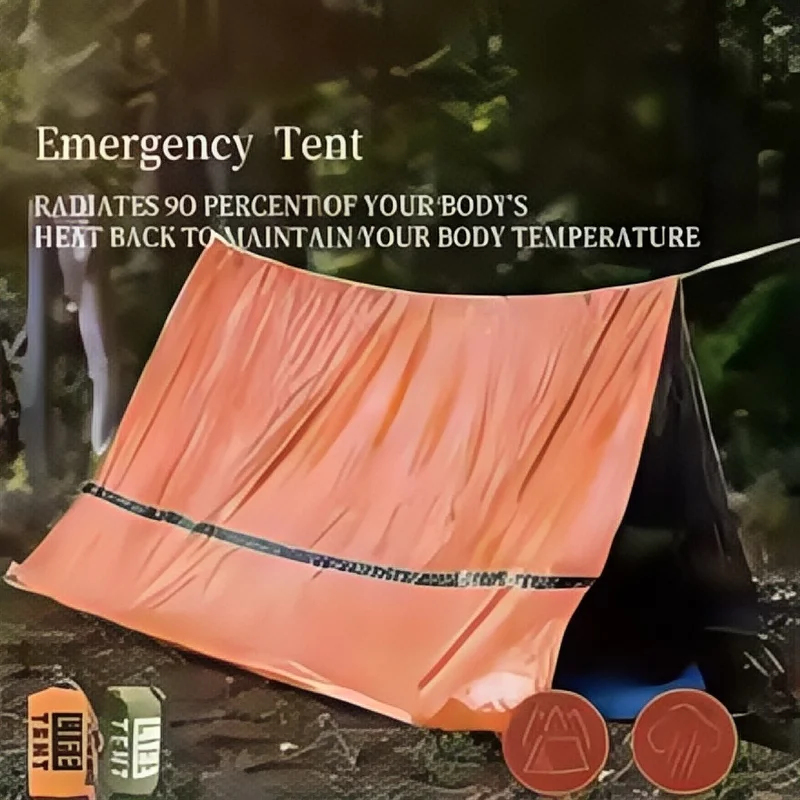 Abrigo de Emergência para 2 Pe - Emergency Mylar Tent avaliação e preço