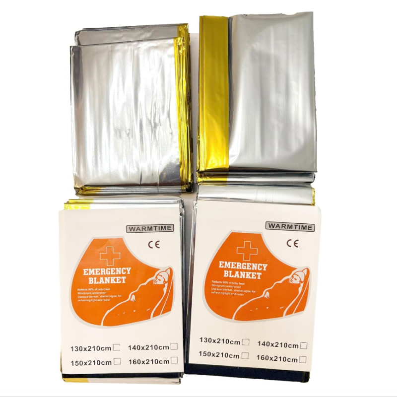 Pacote com 4 Cobertores Térmic - Emergency Mylar Tent avaliação e preço