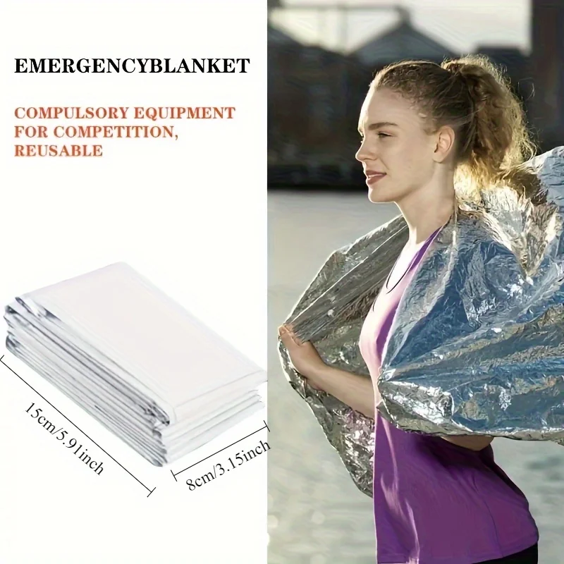 Cobertor portátil de primeiros - Survival Blanket Reflective avaliação e preço