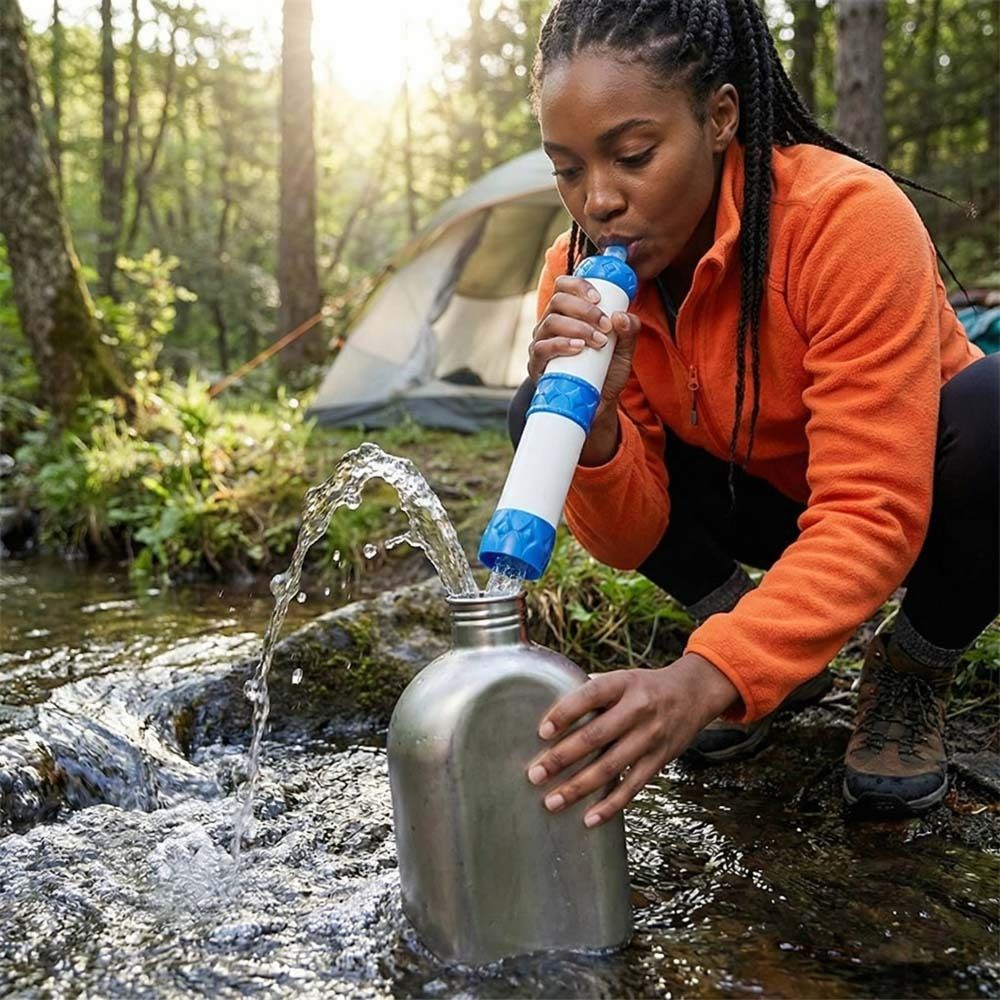 Mini Filtro Purificador de Águ - Water Purification Straw avaliação e preço