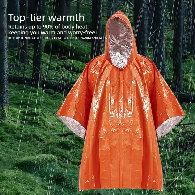 Poncho de Emergência para Chuv - Emergency Poncho Rain avaliação e preço