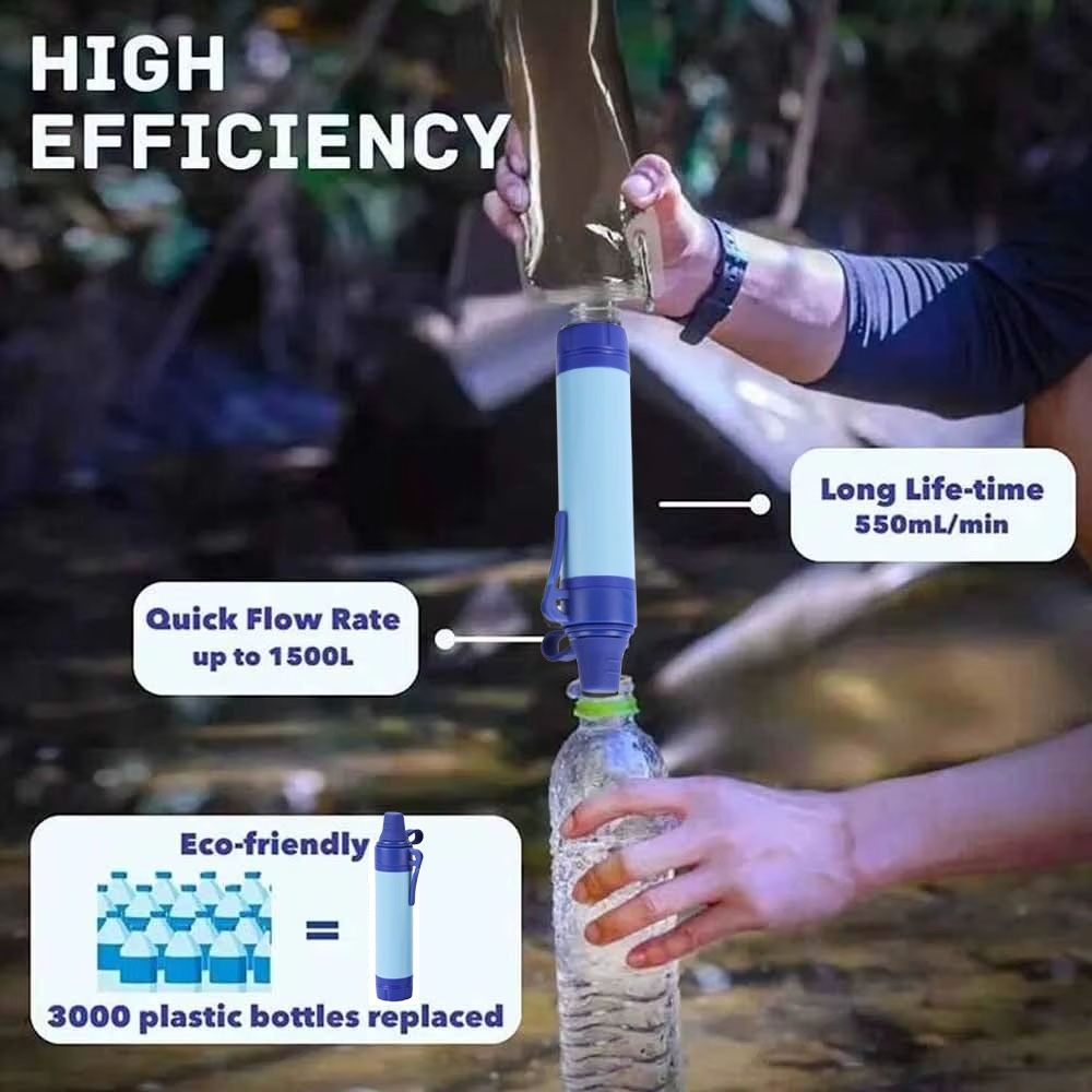 Mini Filtro Purificador de Águ - Water Purification Straw avaliação e preço